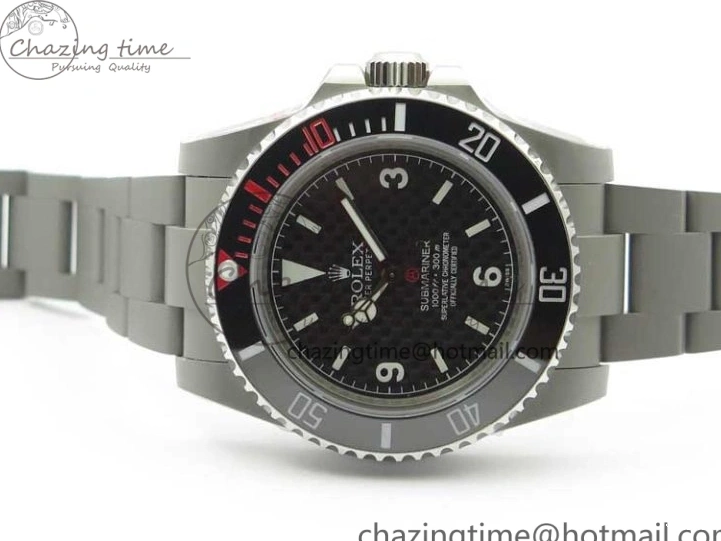 Bracelet Rough Dial The Best Sandblast SS GMF Edition Matt on Carbon SA3130 SS Carbon 0303